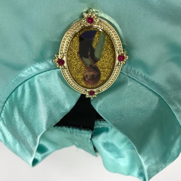 Halloween Costume Girl's Kid / Youth FROZEN Princess Anna Blue Full Tulle Skirt. - Picture 16 of 16